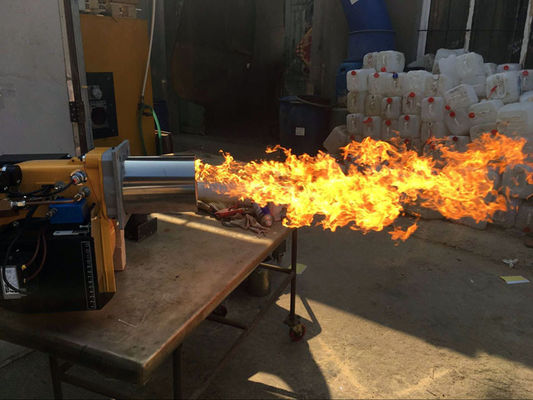 La CINA Bruciatore a nafta automatico pieno, bruciatore a nafta pulito dell'ustione con sei ugelli su misura fornitore