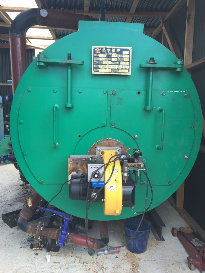 Bruciatore di olio diesel ad alta potenza di diametro di tubo 160 millimetri Garanzia di un anno 0