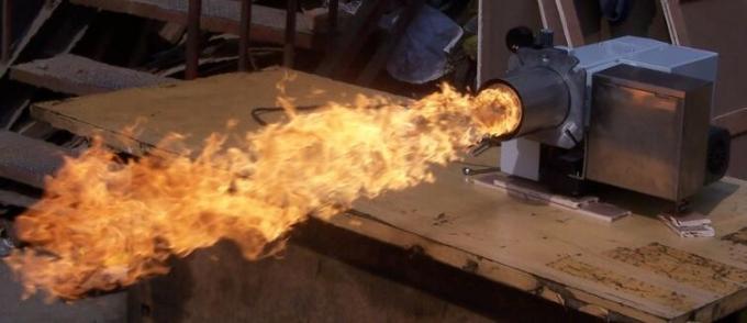 Bruciatori di olio per abitazioni ecologici, bruciatori di caldaie di olio a pressione di lavoro di 8 bar 0