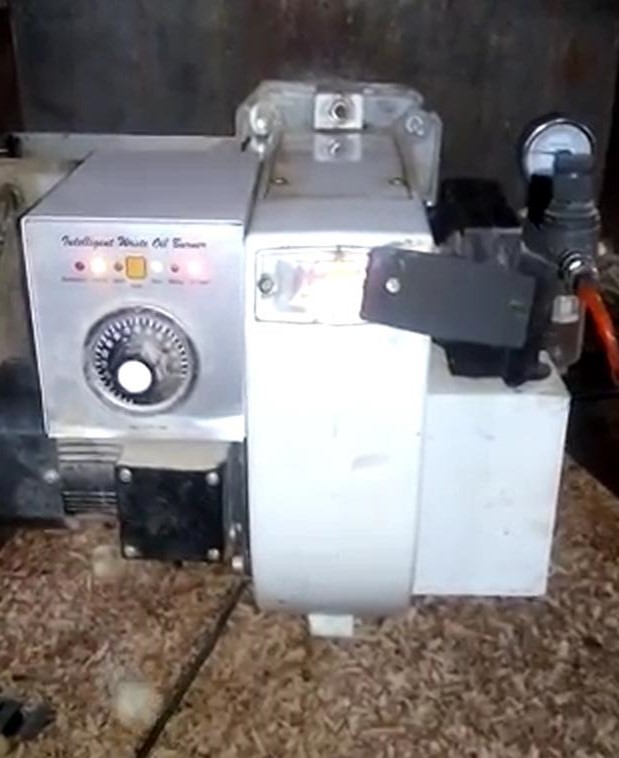220 V / 50 Hz bruciatore di olio combustibile, 25 kg caldaia bruciatore di olio facile da usare 0