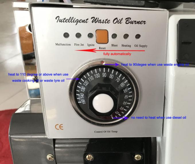 Bruciatore ad alta efficienza di olio di scarto per motori 50000 Kcal / h Facile manutenzione 0