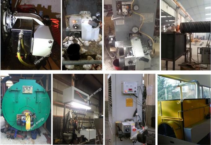 0.3 T bruciatore di olio vegetale 400000 Btu / h per il seminterrato della scuola domestica 0